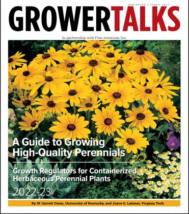 Plant Growth Regulator Guide for Herbaceous Perennials Update
